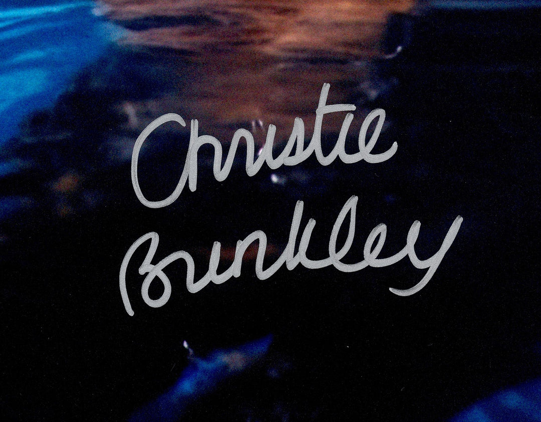 Chevy Chase & Christie Brinkley Auto 16x20 Photo Vacation Clark Griswold Beckett