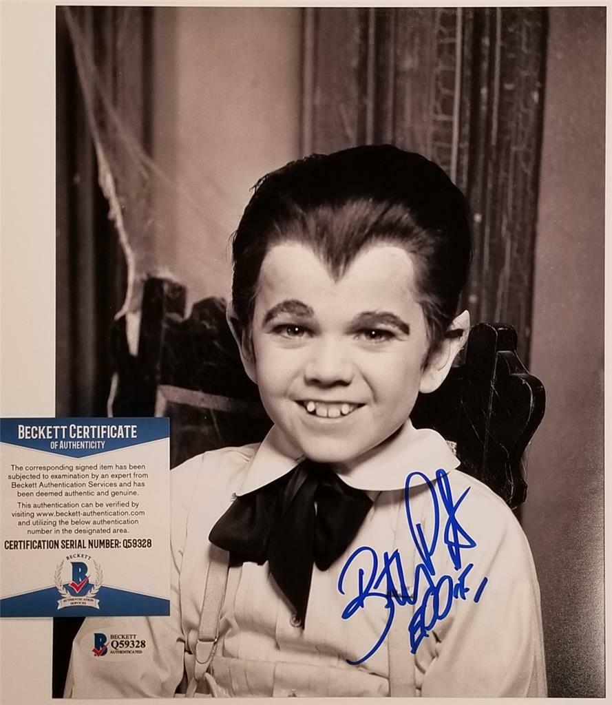 Butch Patrick "Eddie Munster" signed 8x10 Photo #1 The Munsters~ Beckett BAS COA