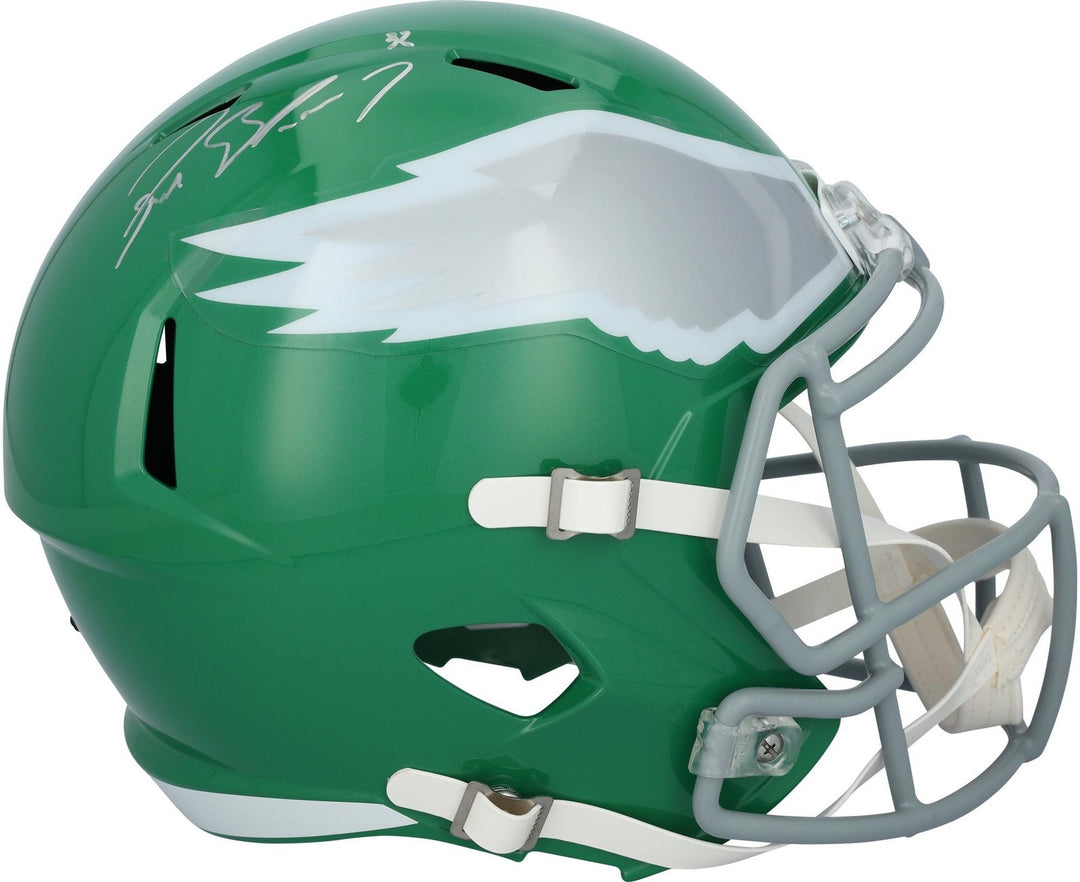 Reed Blankenship Signed Eagles FS Kelly Green Replica Speed Helmet Fanatics