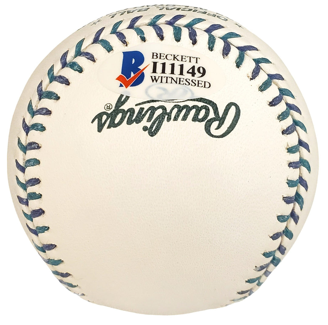 Kazuhiro Sasaki Auto Official 2001 All Star Baseball Mariners Staedtler Beckett