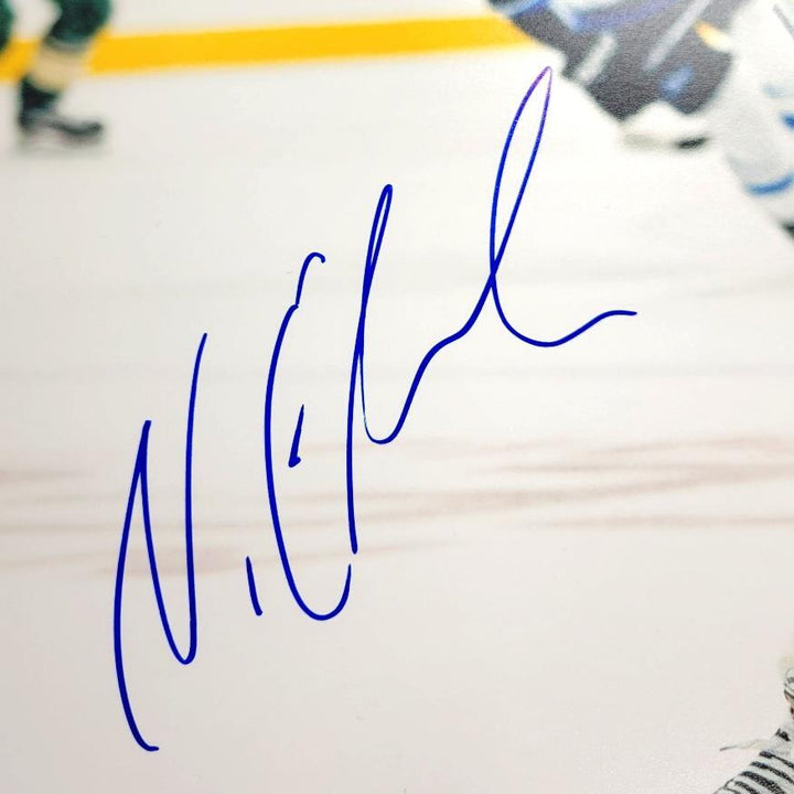 Nikolaj Ehlers signed Winnipeg Jets 11x14 photo autograph ~ Beckett BAS Holo