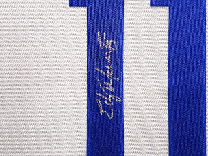 Mariners Edgar Martinez Signed Framed White Nike Cooperstown Jersey BAS Witness