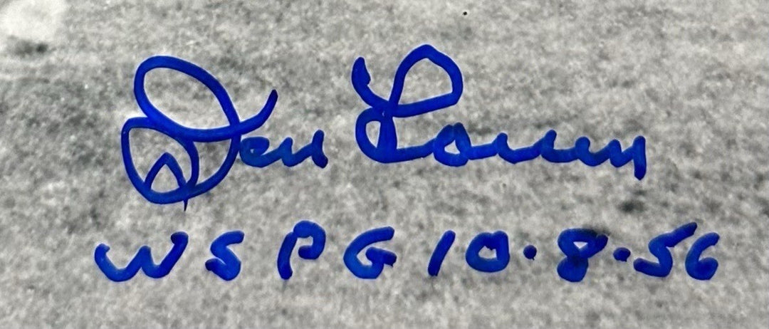 Yogi Berra Don Larsen Signed 11x14 Framed Photo Yankees WS Perfect Game Auto PSA