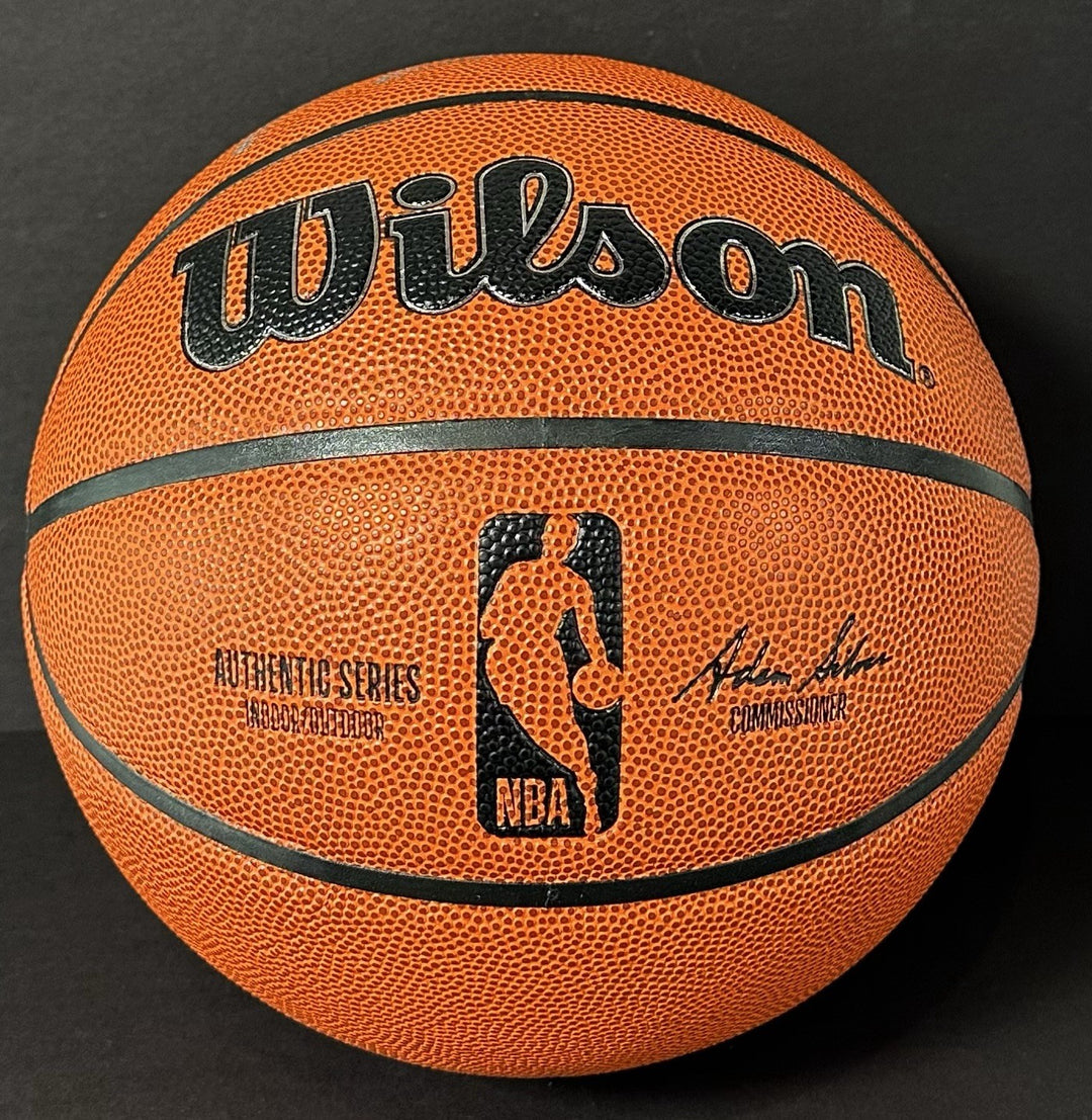 Jalen Brunson Signed Wilson I/O Basketball Knicks Mint Autograph Fanatics COA