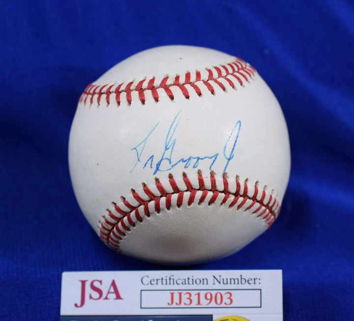 Ken Griffey Jr JSA Coa Autograph Early American League OAL Signed BasebaLL