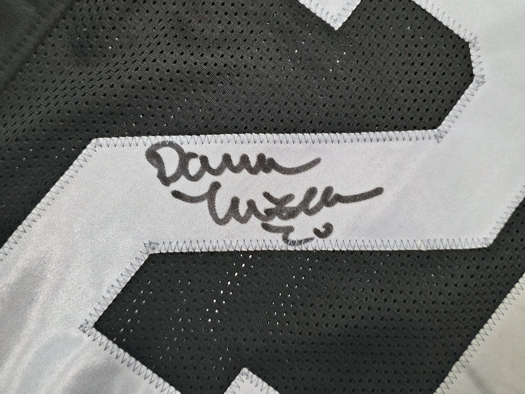 Oakland Raiders Darren McFadden Signed Black Jersey Beckett BAS QR