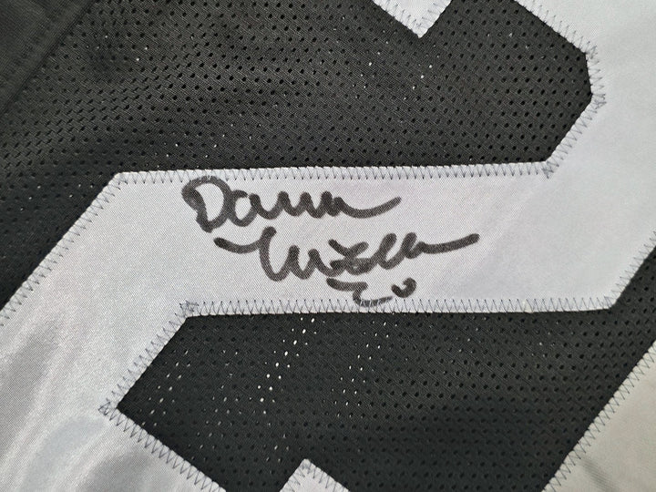 Oakland Raiders Darren McFadden Signed Black Jersey Beckett BAS QR
