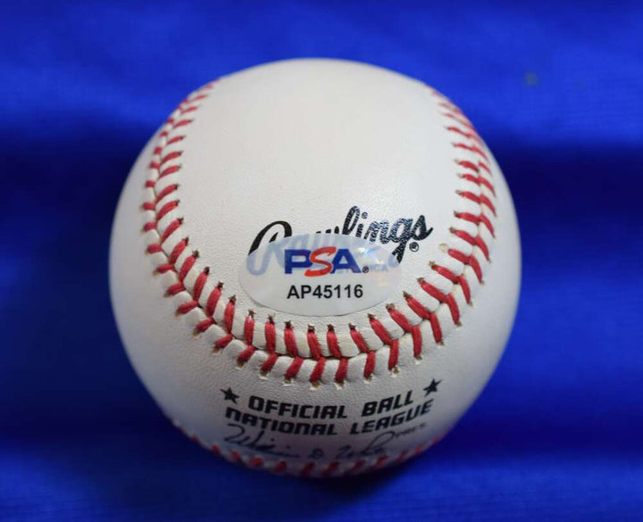 Pee Wee Reese PSA DNA Autograph National League Signed Baseball