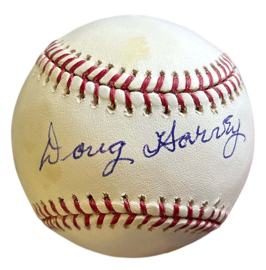Doug Harvey Autographed Official Major League Baseball (JSA)