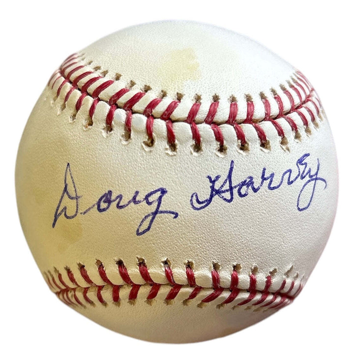 Doug Harvey Autographed Official Major League Baseball (JSA)