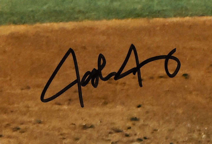 Josh Jung Signed 16x20 Photo Texas Rangers Beckett BAS Witness
