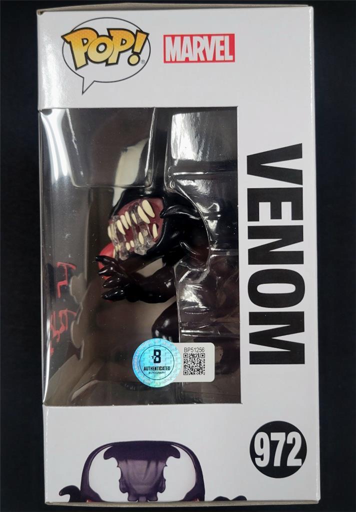 Tony Todd signed Venom Funko Pop! autograph Marvel Spider-Man 2  ~ Beckett BAS
