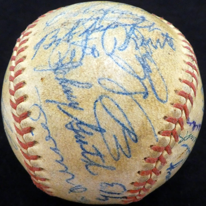 1950 Spring Training Signed Baseball With 27 Total Signatures Stan Musial & Mel