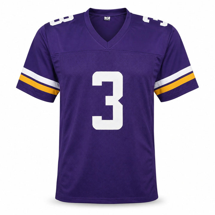 Minnesota Vikings Jordan Addison Signed Purple Jersey JSA Witness