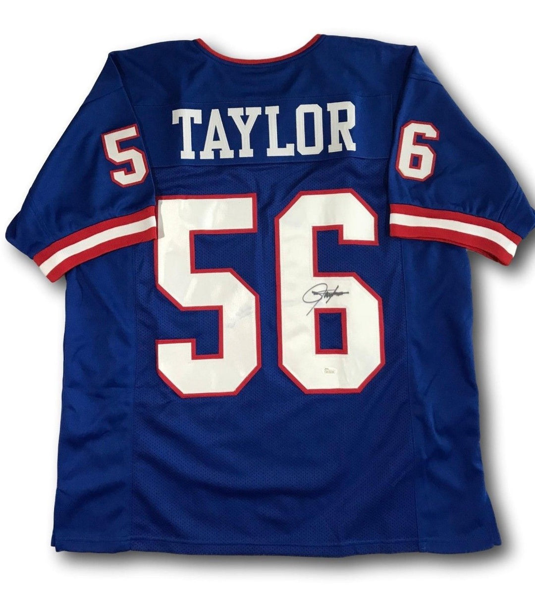 Lawrence Taylor Signed NY Giants Football Jersey COA JSA Autograph HOF