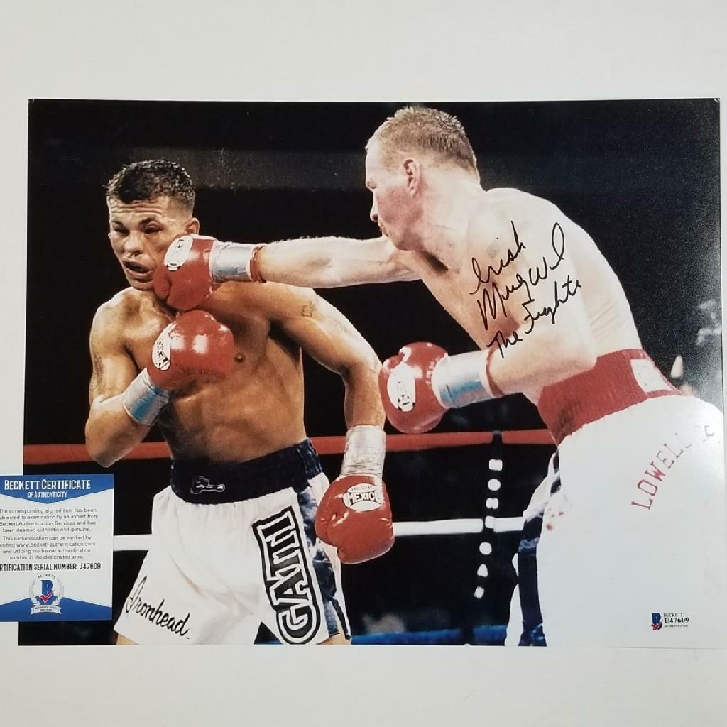 Irish Micky Ward signed 11x14 Photo #1 "The Fighter" Autograph ~ Beckett BAS COA