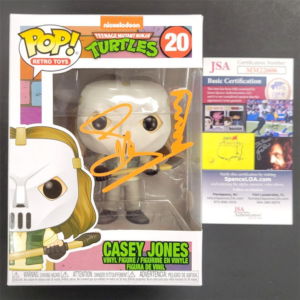 Stephen Amell signed Casey Jones TMNT Funko Pop autograph ~ JSA COA