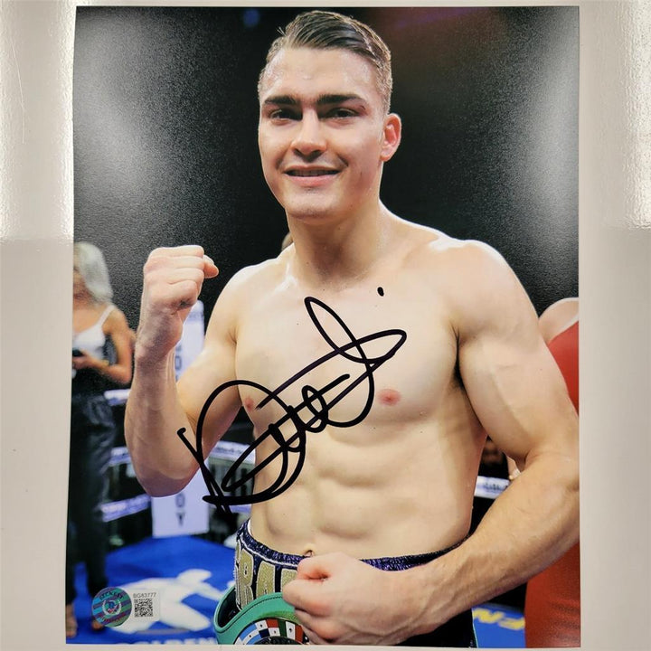 Oscar Duarte signed Boxing 8x10 photo #7 autograph ~ Beckett BAS Holo