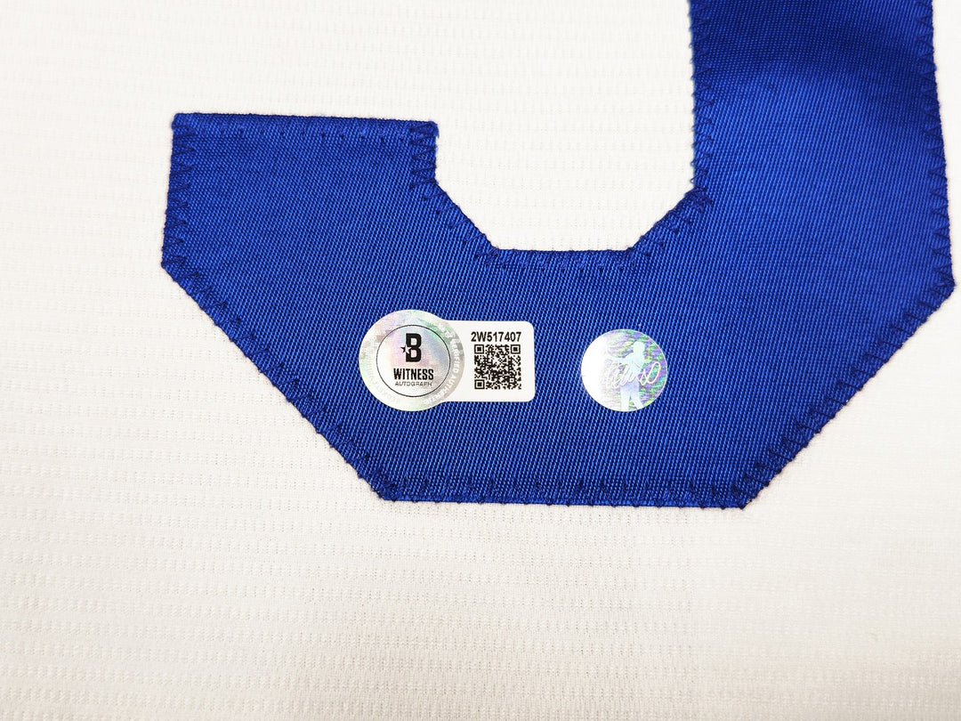 Mariners Ichiro Suzuki Auto White Nike Cooperstown Collect Jersey XL HOF 25 BAS