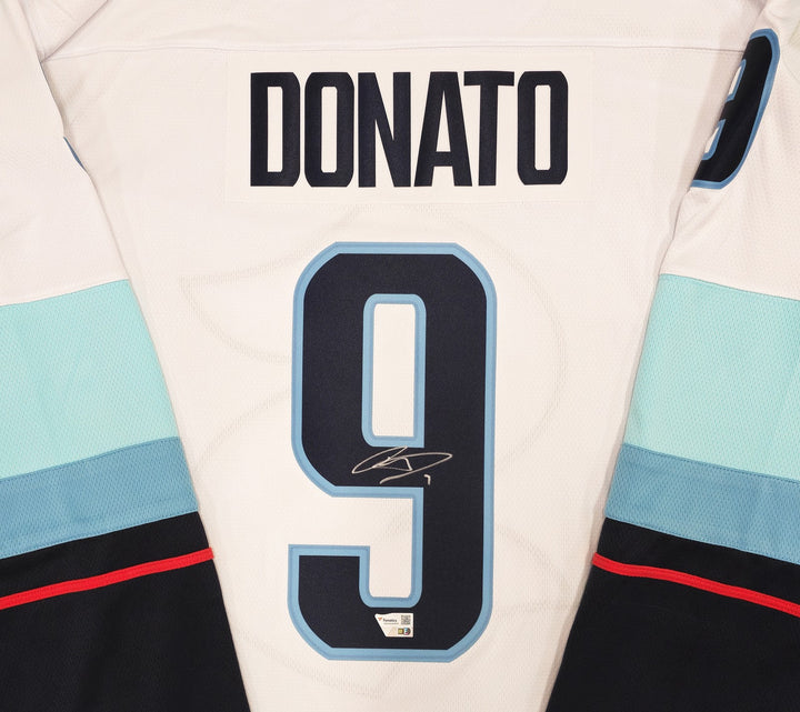 Kraken Ryan Donato Auto White Fanatics Breakaway Jersey XL Inaugural Season