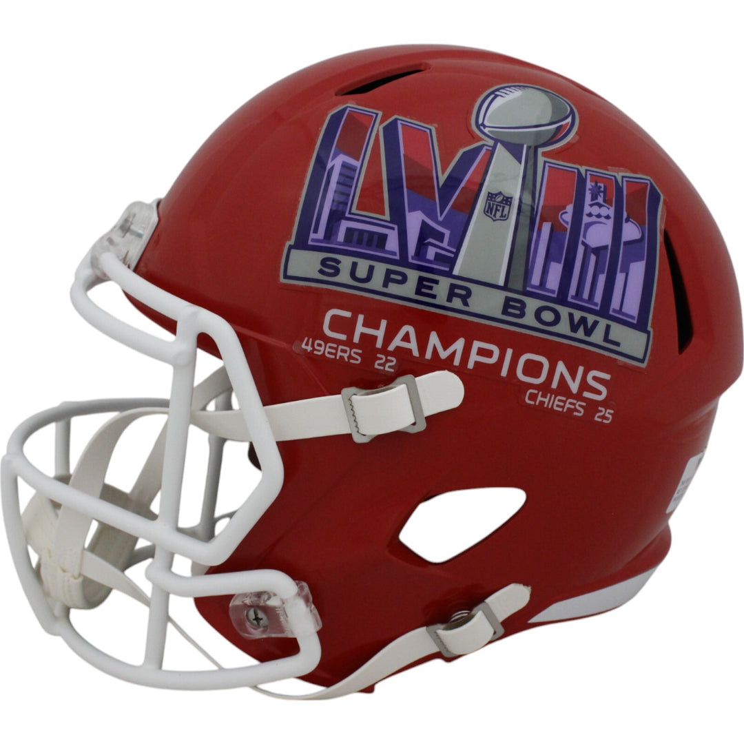 Kansas City Chiefs New In Box Super Bowl XLVIII Full Size Replica Helmet 48974