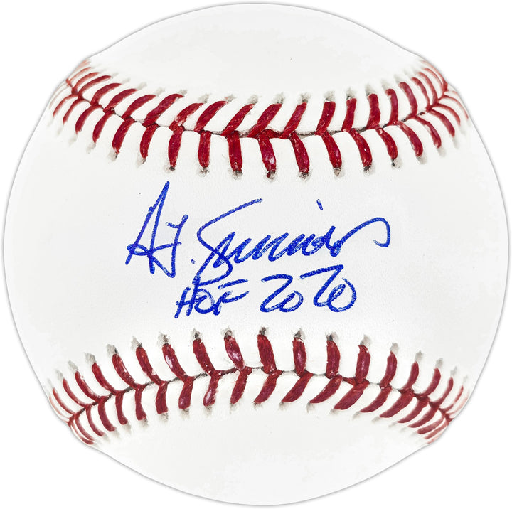 Ted Simmons Signed MLB Baseball St. Louis Cardinals "HOF 2020" Beckett Wit