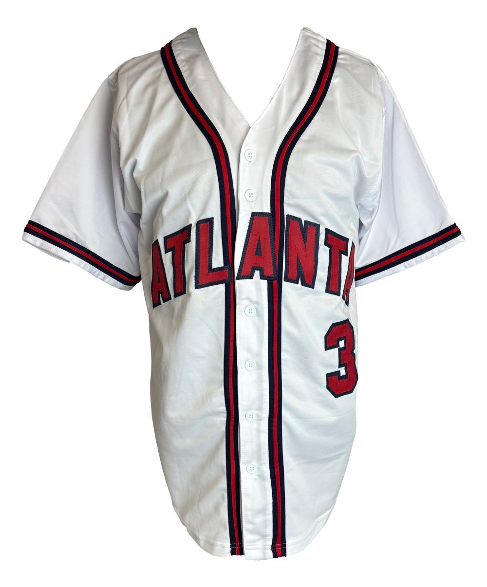Dale Murphy Atlanta Signed White Baseball Jersey BAS
