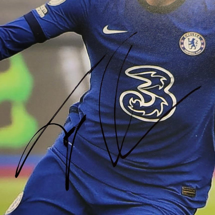 Timo Werner signed Chelsea 11x14 photo #1 Germany autograph (B) Beckett BAS Holo
