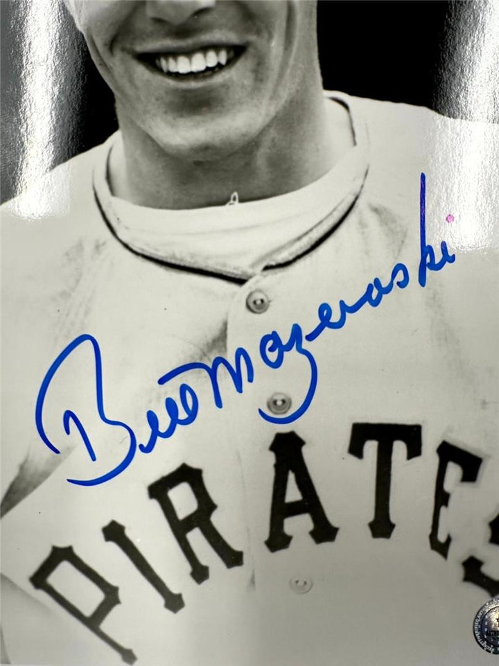 Bill Mazeroski signed Pittsburgh Pirates 8x10 Photo autograph ~ Beckett BAS