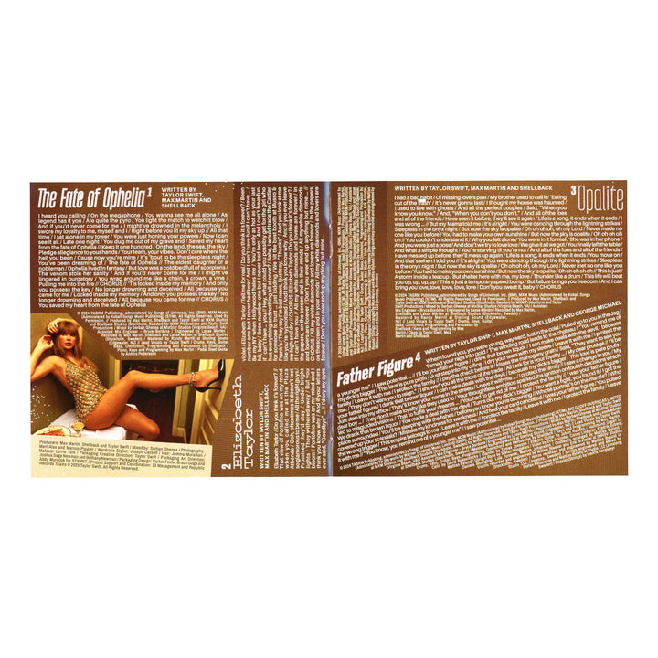 LONG SIGNATURE Taylor Swift Signed The Life Of A Showgirl CD JSA COA Autograph C