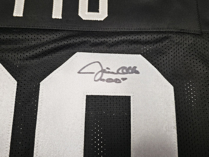 Oakland Raiders Jim Otto Autographed Black Jersey GTSM