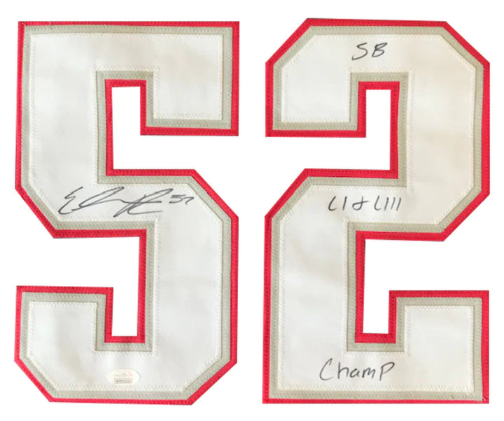 Elandon Roberts Autographed "SB LI & LIII Champ" New England Patriots Jersey (JS