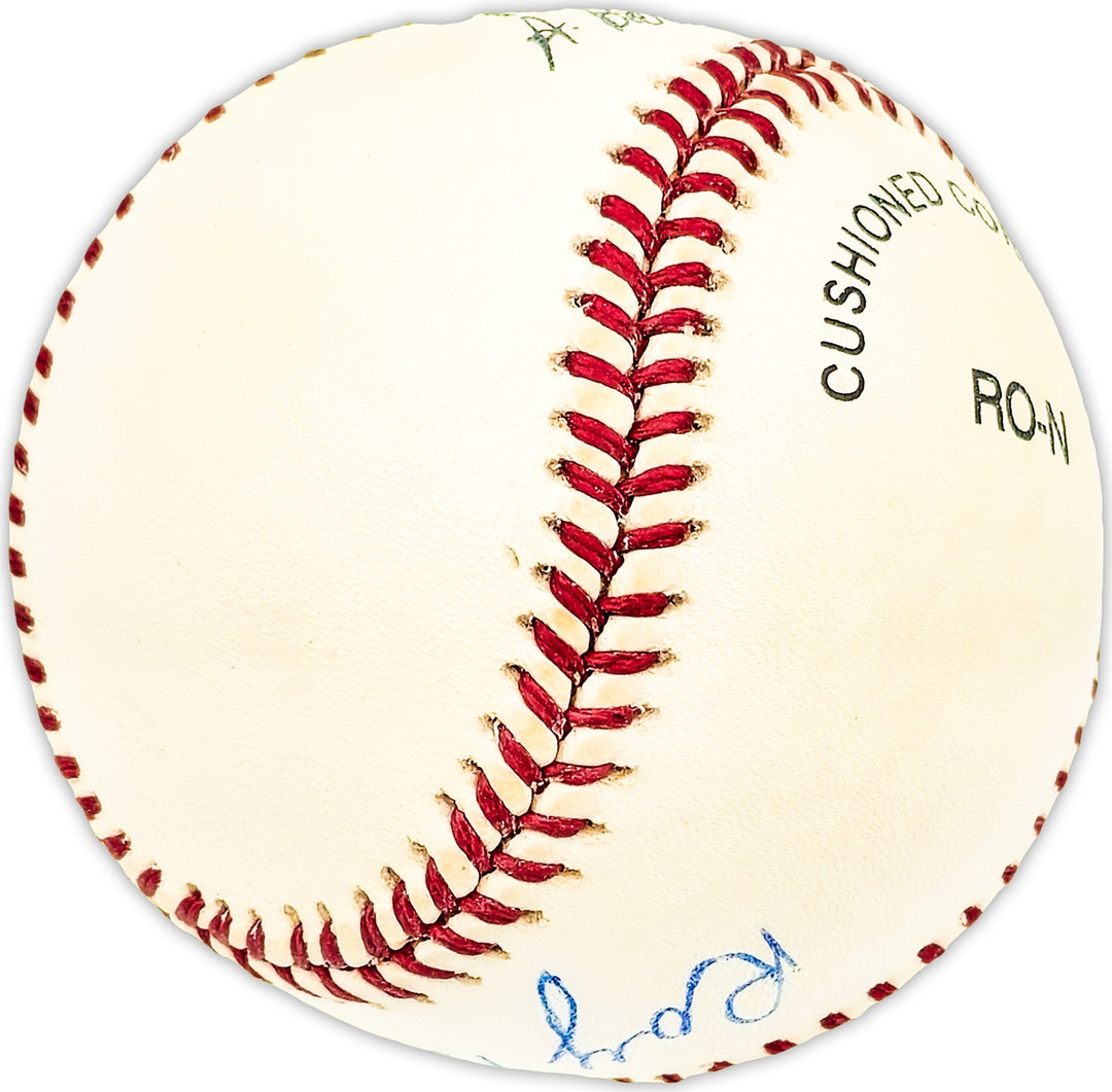 Ray Benge Autographed Official NL Baseball Brooklyn Dodgers Beckett QR #BM25093