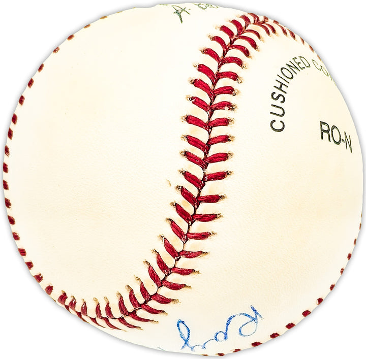 Ray Benge Autographed Official NL Baseball Brooklyn Dodgers Beckett QR #BM25093