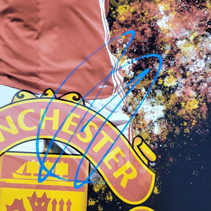 Zlatan Ibrahimovic signed Manchester United 16x20 photo Sweden autograph ~ JSA