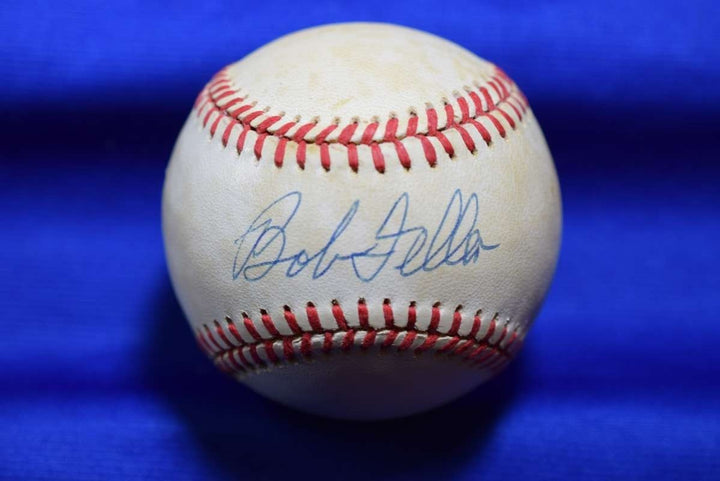 Bob Feller PSA DNA Autograph American League OAL Signed Baseball Indians