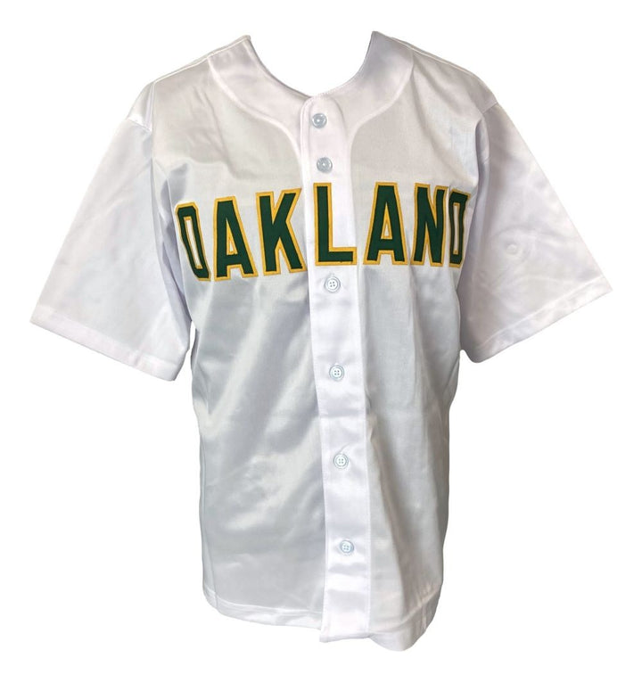 Vida Blue Oakland Signed White Baseball Jersey Sports Integrity