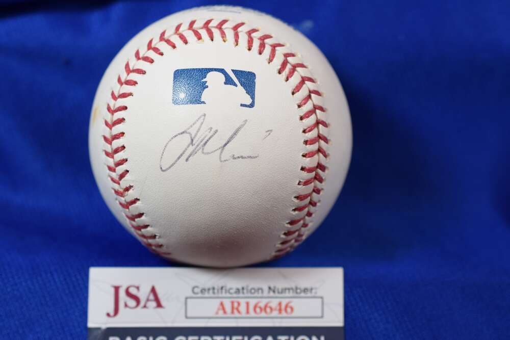 Joe Mauer JSA Coa Autograph Major League Signed Baseball
