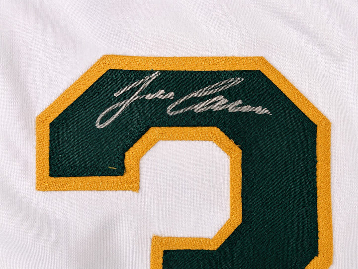Oakland A's Jose Canseco Signed White Jersey Beckett BAS Witness