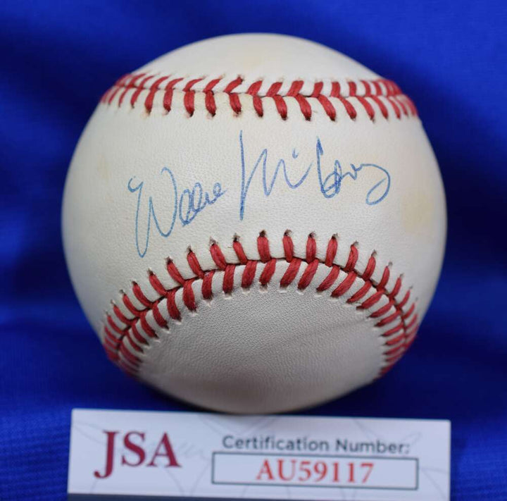 Willie McCovey JSA COA Autographed National League Signed Baseball