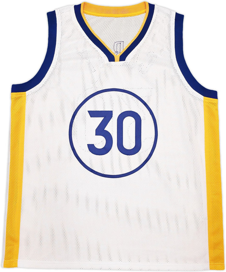 Golden State Warriors Stephen Curry Autographed Signed White Jersey JSA