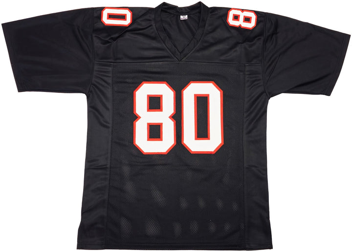 Atlanta Falcons Andre Rison Autographed Signed Black Jersey "84 TD" JSA