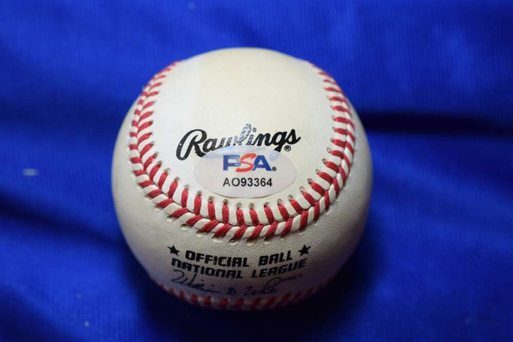 Buck Leonard PSA DNA Autograph National League Signed Baseball