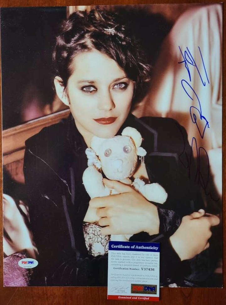 Marion Cotillard PSA DNA Coa Signed 11x14 Photo Autograph