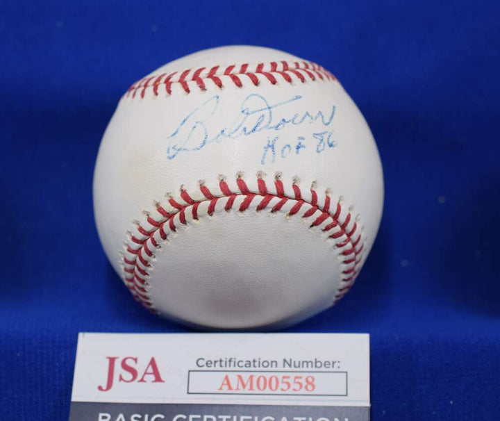 Bobby Doerr HOF 86 JSA COA Autograph Major League OML Signed Baseball