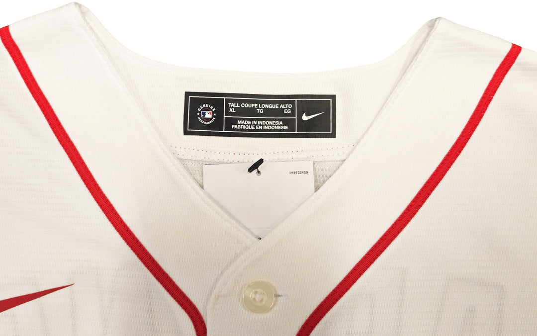 Boston Red Sox Pedro Martinez Signed White Nike Jersey Size XL Beckett Witness