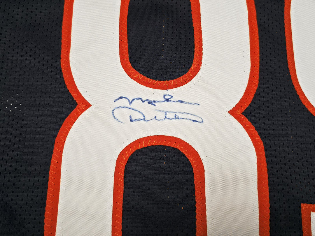 Chicago Bears Mike Ditka Autographed Signed Blue Jersey Beckett BAS QR