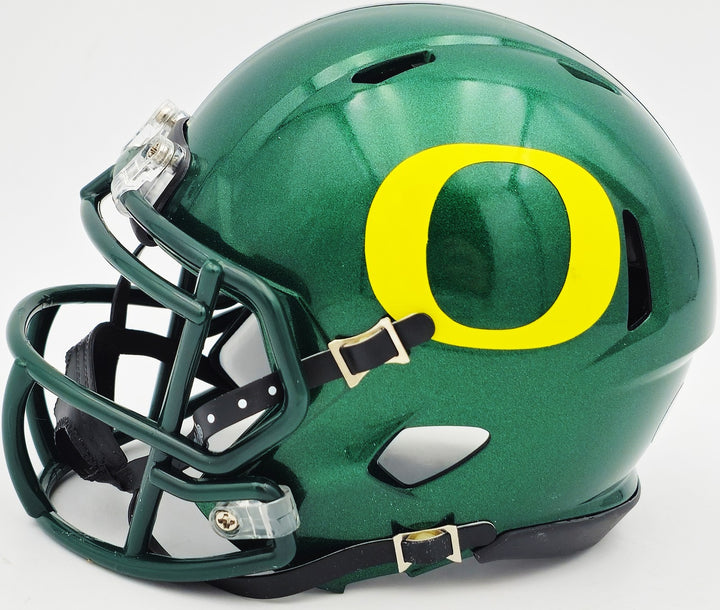 Dillon Gabriel Signed Oregon Ducks Green Speed Mini Helmet Beckett Wit