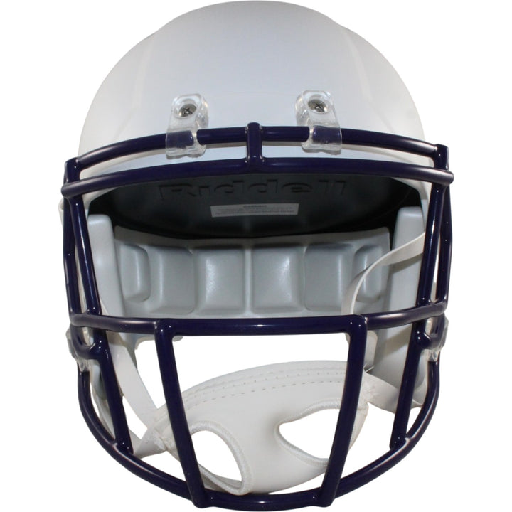 Minnesota Vikings Full Size Replica Flt Wht Helmet Riddell New In Box 25827