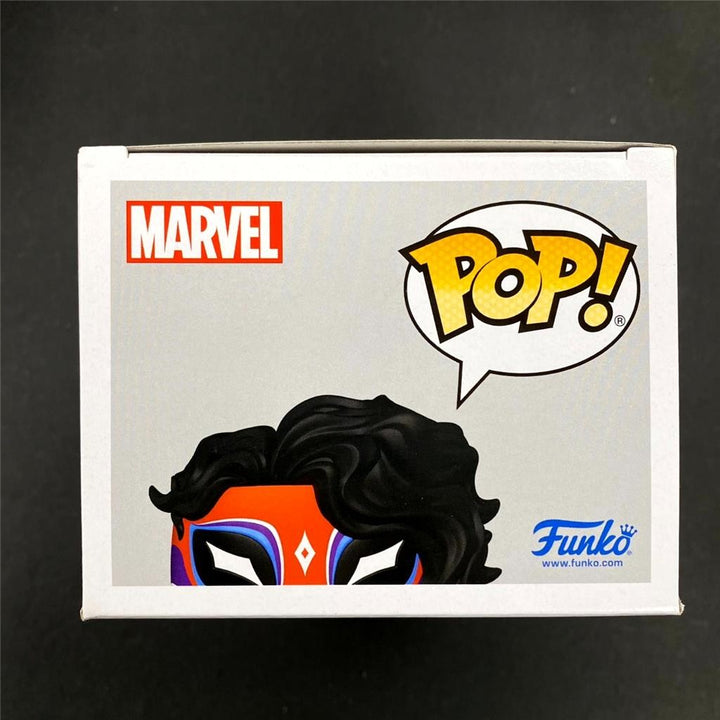 Karan Soni signed "Spider-Man India, Pavitr Prabhakar" Funko Pop! autograph JSA